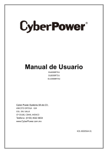 CyberPower K01-0000564-01 UM OL6000-10000RT3U es