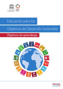 objetivos educativos de acuerdo con los  objetivos de desarrollo sustentable