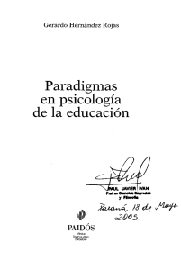 Hernandez, Rojas. Paradigmas en PsicologÃ a de La EducaciÃ³n (Cap. 8) compress (1)