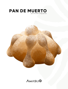 Recetario ONLINE Pan de Muerto 2023