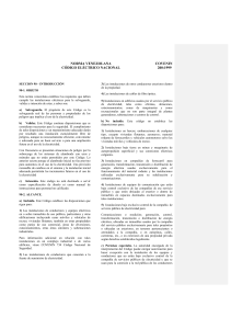 Código Eléctrico Nacional COVENIN 200:1999 - Venezuela