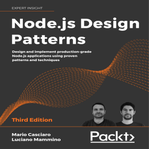 Node.js Design Patterns Design and implement production-grade Node.js applications using proven patterns and techniques, 3rd... (Mario Casciaro, Luciano Mammino) (z-lib.org)