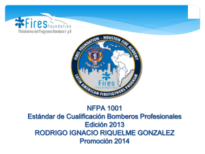 PRESENTACION NFPA 1001 Rodrigo Riquelme
