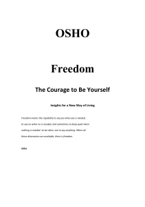 Osho - Freedom  The Courage to Be Yourself (Osho, Insights for a New Way of Living Series) (2004, St. Martin's Griffin) - libgen.li