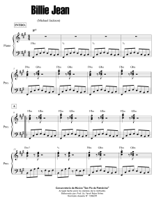 Billie Jean - Piano