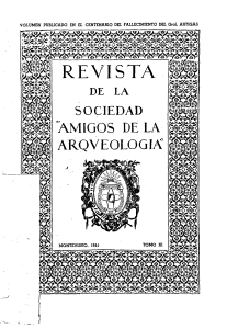 Revista Amigos de la Arqueología - Tomo 11