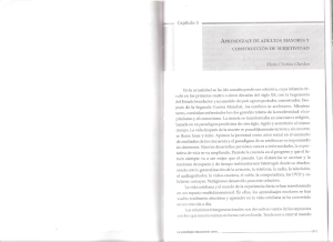 Chardón, M (2016) Aprendizaje de adultos mayores y construcción de la subjetividad