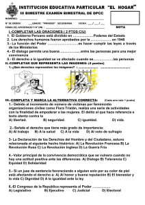 MODELO DE EXAMEN DPCC 1 SEC BIMESTRAL