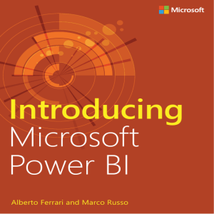 Microsoft Press ebook Introducing Power BI PDF mobile