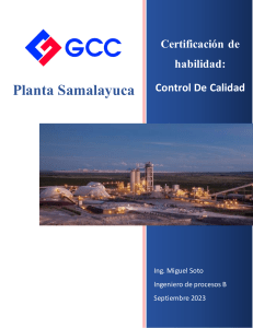 Certificacion Calidad Miguel Soto