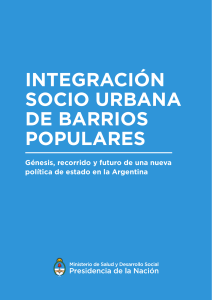 Integracion Socio Urbana de Barrios Populares