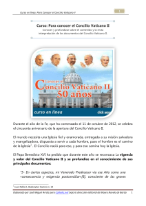 Arraiz Jose Miguel - Curso Para Conocer El Concilio Vaticano II