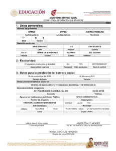 Tabla de Frecuencias sandoval 