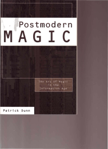 pdfcoffee.com postmodern-magicpdf-pdf-free