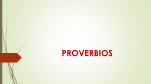 LIBRO DE LOS PROVERBIOS (1)