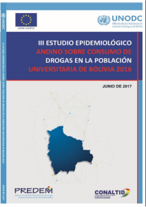 III Estudio sobre consumo de drogas en poblacion universitaria Bolivia 2016
