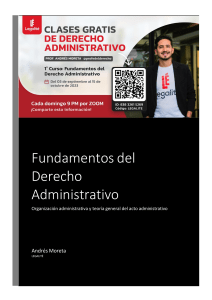 Sílabo de Clases Gratis de Derecho Administrativo-2