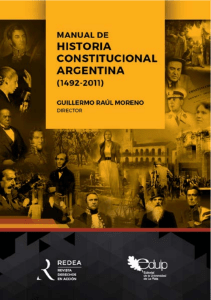 historia constitucional argentina 1492-2011 Guillermo Raúl Moreno   