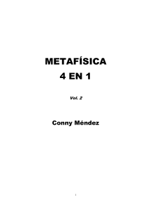 25. Metafísica 4 en 1 autor Conny Méndez