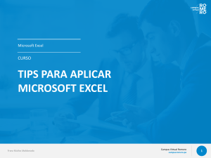 Tips para aplicar Microsoft Excel