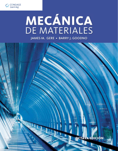 GERE - MECÁNICA DE MATERIALES 8Ed.