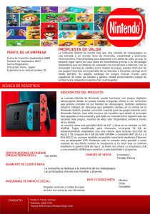One Pager Nintendo