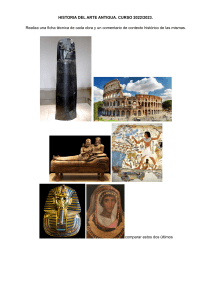 Exámen Historia del Arte Antiguo