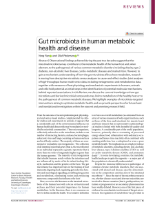 2022- Gut microbiota in human metabolic health and disease