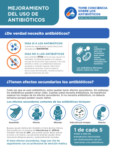 Uso de antibioticos