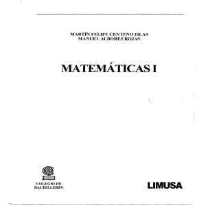 Matematicas 1 SEA
