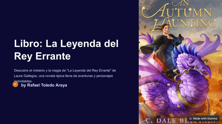 Libro-La-Leyenda-del-Rey-Errante