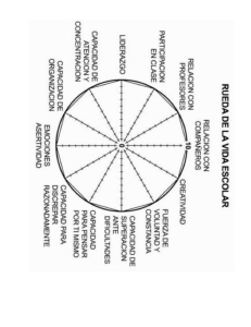Rueda de vida escolar