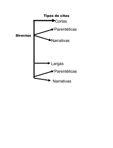 Tipos de citas