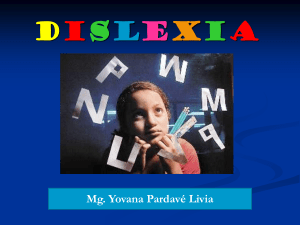 dislexia, disgrafia, discalculia 