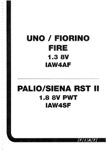 [FIAT] Manual de taller Fiat Uno 2006