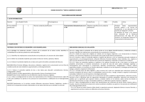 Planificación por Unidades de Segundo Bgu