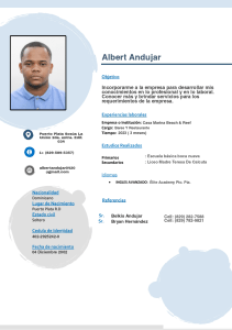 Currículum Albert Andujar  (1)