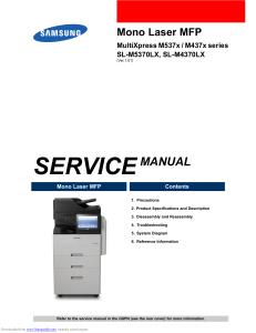 Manual de Servicio M5370