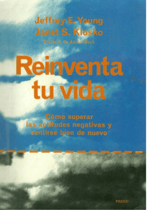 Reinventa tu vida - Jeffrey E  Young Janet S  Klosko