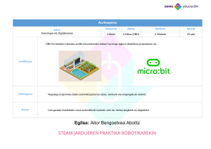 Negutegi Automatizatua Robotikarekin DBHn