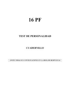 PF16 Test Cuadernillo