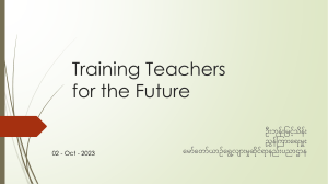 1. Introduction to Teaching Methods BBP