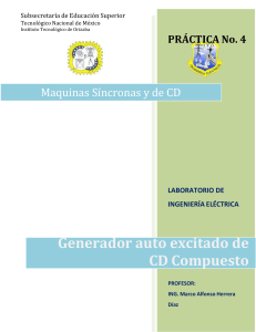 Generador autoexcitado de CD