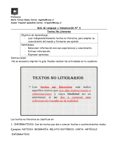 Guía 6 Textos No Literarios