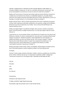 Atentado de Adís Abeba 2018 y Provincia de Muchinga