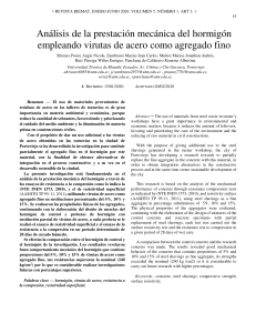 Analisis de la prestacion mecanica del h