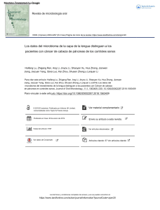 Tongue coating microbiome data distinguish patients with pancreatic head cancer from healthy controls (1) (1)