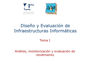 T1. Analisis, monitorizacion y evaluacion de rendimiento