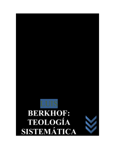 Teología Sistemática Berkhof