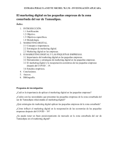 El marketing digital en las pequeñas empresas de la zona conurbada del sur de Tamaulipas (1)